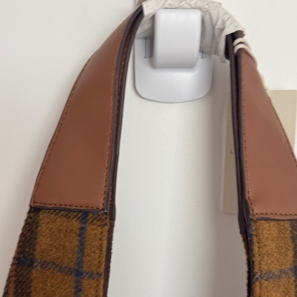 Lucky Brand Brown and Tan Checkered Bag - Picture 6 of 8